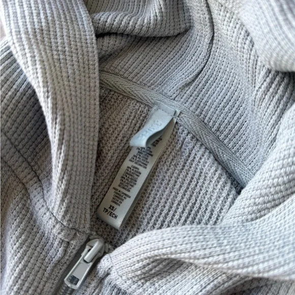 Light Turquoise Cropped Hoodie Skims - Picture 2 of 3